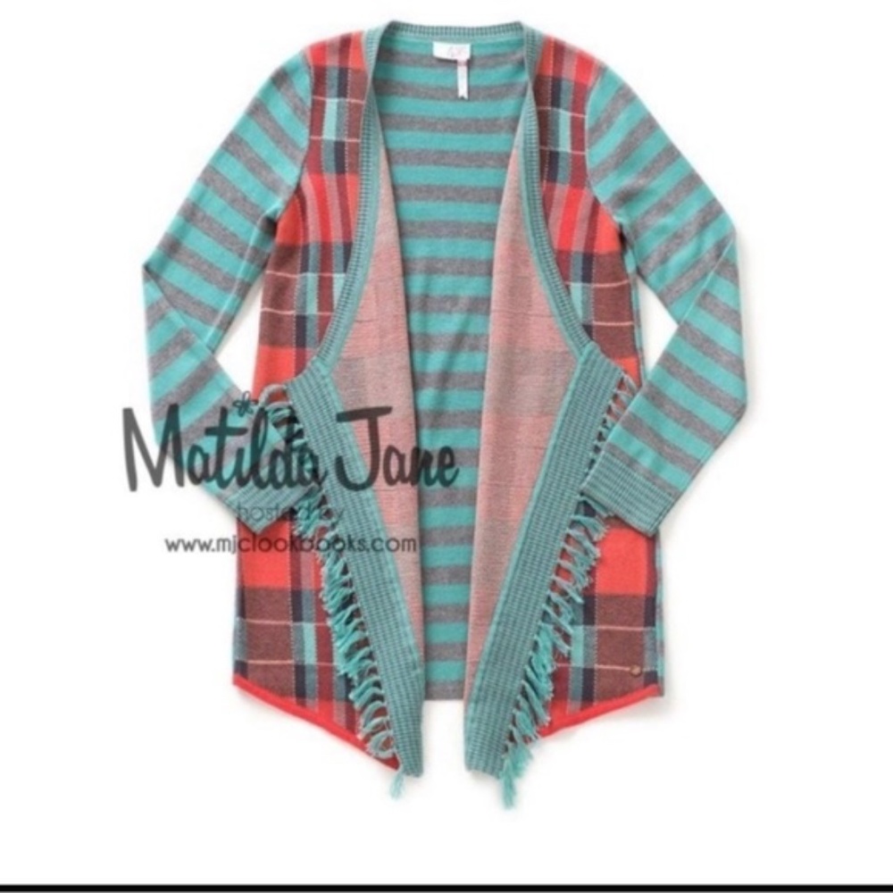 Matilda Jane 435 Orange Marmalade Fringe Sweater